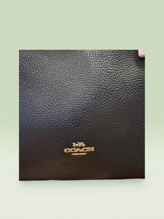 Coach Black Turnlock Chain Tote 27 - Picture 4 of 12